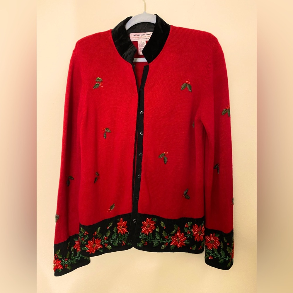 2004 Heirloom/ Sequin /collectible /Cardigan/collection Collectable/ Pinsetters/